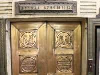 Old elevator door