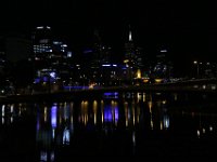 Riverwalk at night